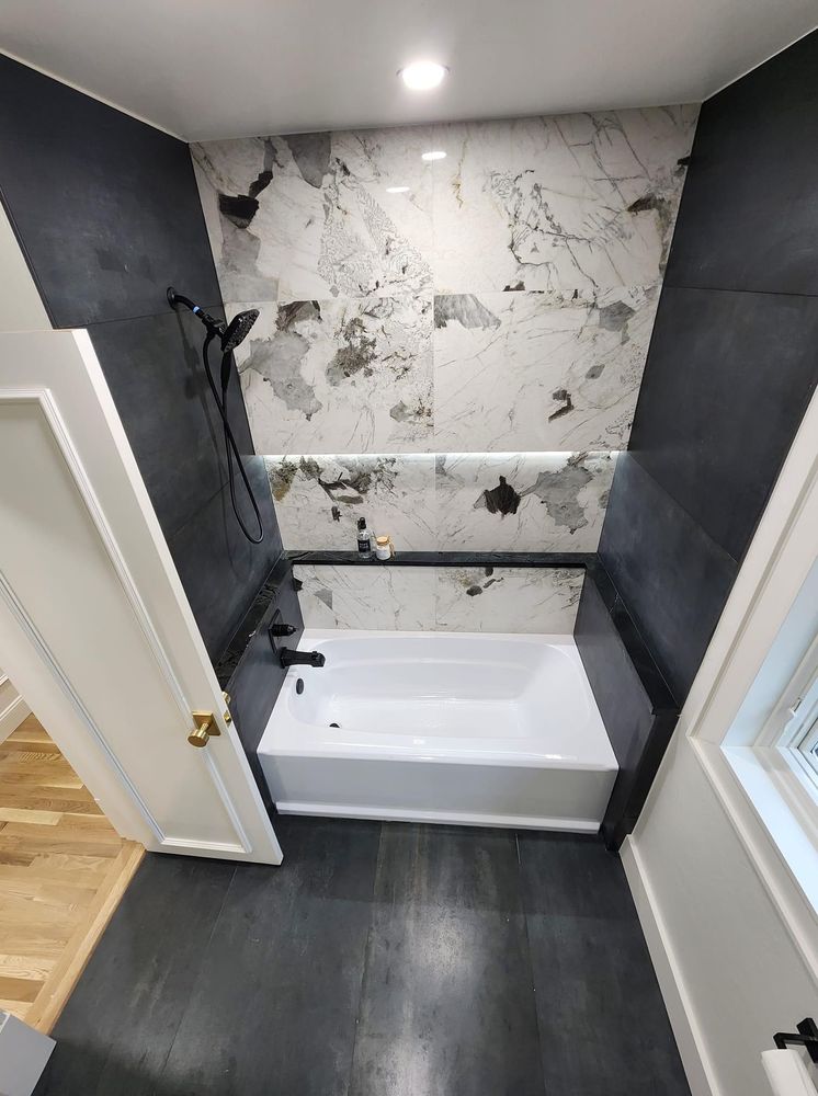 Lighted Niche by South Bay Tile